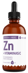 ECOSH skystas Cinkas su vitaminu C skystis, 50 ml