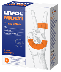 LIVOL Multi Pusaudžiem tabletes, 60 gab.
