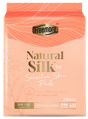 FREEMORE Natural Silk Day Use higiēniskās paketes, 12 gab.