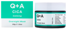 Q+A Cica Calming Overnight maska, 50 g