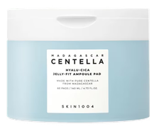 SKIN1004 Madagascar Centella Hyalu-Cica Jelly-Fit Ampoule diski sejai, 60 gab.
