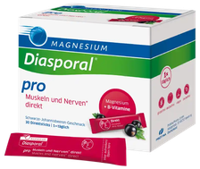 MAGNESIUM Diasporal Pro Muskuļiem un Nerviem paciņas, 30 gab.