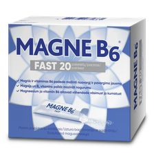MAGNE B6 Fast šķīdināmais pulveris, 20 gab.