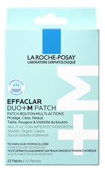 LA ROCHE-POSAY Effaclar DUO+M plāksteris pumpām, 22 gab.