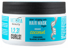 VICTORIA BEAUTY 1,2,3! Curls! for Curly Hair maska matiem, 250 ml