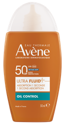 AVENE Sun Ultra Oil Control SPF 50 fluīds, 50 ml