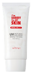 I'M SORRY FOR MY SKIN Lacto Aqua Sun SPF50+ intensyviai drėkinantis apsauginis kremas nuo saulės, 50 ml