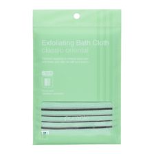 PURABLE Exfoliating Bath Cloth Classic Oriental sejas ādas attīrīšanai, 3 gab.