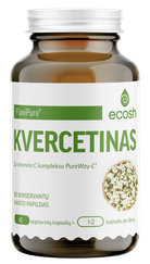 ECOSH Kvercetinas FlaviPure PureWay-C kapsulės, 40 vnt.