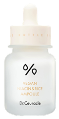DR.CEURACLE Vegan Niacin & Rice ampula, 30 ml