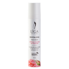 LĪGA Revitalizing, Su Augaliniais Keramidais veido kremas, 50 ml