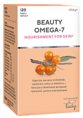 VITABALANS Beauty Omega 7 kapsulas, 120 gab.