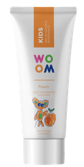 WOOM Kids Peach 3-8 gadi zobu pasta, 50 ml