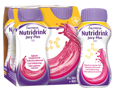 NUTRICIA Nutridrink Jucy Plus (ar Atsvaidzinošo Aveņu Garšu) 200 ml dzēriens, 4 gab.
