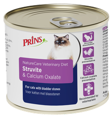 PRINS NatureCare Diet Cat Struvite &Calciumoxalate mitrā barība, 200 g