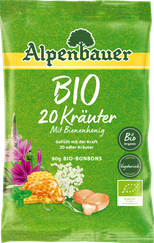 ALPENBAUER BIO 20 Krauter konfektes, 90 g