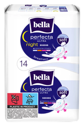 BELLA Perfecta Ultra Night higiēniskās paketes, 14 gab.
