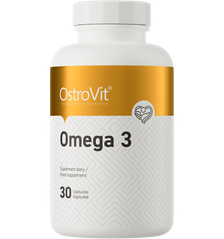 OSTROVIT Omega 3 kapsulės, 30 vnt.