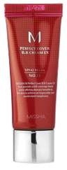 MISSHA M Perfect Cover BB SPF42 NO.13 Bright Beige sejas krēms, 20 ml