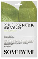 SOME BY MI Real Matcha Pore auduma sejas maska, 20 g