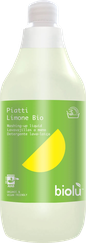 BIOLU Ekoloģisks, Ar Citronu Aromātu trauku mazgāšanas līdzeklis, 1000 ml