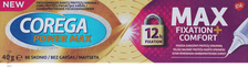 COREGA Max Fixation + Comfort fiksācijas krēms zobu protēzēm, 40 g