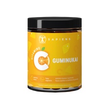 SAPIENS Vitaminas C  guminukai, 60 vnt.