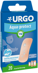 URGO Aqua-protect mitrumnecaurlaidīgs plāksteris, 20 gab.