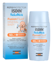 ISDIN Fotoprotector Pediatrics SPF 50 Mineral Baby saules aizsarglīdzeklis, 50 ml