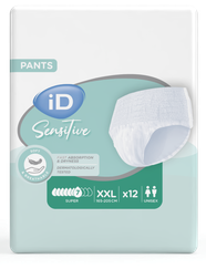 ID Sensitive Pants Super XXL (165-205 cm) biksītes, 12 gab.
