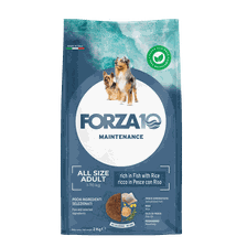 FORZA10 Maintenance Adult All Size Ar Zivīm Un Rīsiem, Suņiem sausā barība, 2 kg