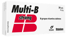 VITABALANS Multi-B Strong tabletes, 30 gab.