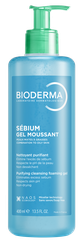 BIODERMA Sebium Putojošs attīrošs gels, 400 ml