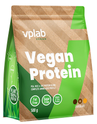 VPLAB Vegan Protein Chocolate pulveris, 500 g