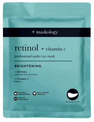 MASKOLOGY With Retinol Eye maska ādai ap acīm, 3 pāri