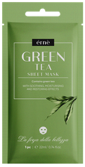 ERNE Green Tea auduma sejas maska, 22 ml