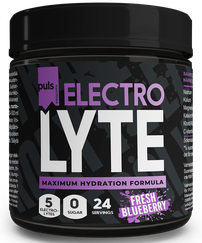 PULS NUTRITION Electrolyte Fresh Blueberry pulveris, 120 g