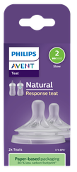 PHILIPS Philips Avent Natural Response  0M+ knupis, 2 gab.
