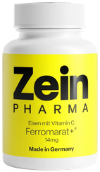 ZEINPHARMA Ferromarat+ 14 mg Eisen kapsulas, 90 gab.