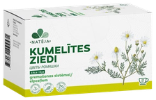 NATĒJA Kumelīšu Ziedu tēja maisiņos, 24 gab.