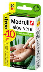 MEDRULL Aloe Vera plāksteri, 30 gab.