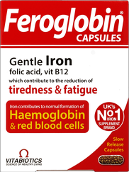 FEROGLOBIN B12 Slow Release kapsulas, 30 gab.