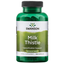 SWANSON Milk Thistle, kepenų funkcijai palaikyti, kapsulės, 100 vnt.