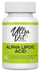 ULTRAVIT   Alpha Lipoic Acid kapsulas, 90 gab.