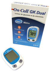 ON-CALL GK Dual Meter glikometrs, 1 gab.