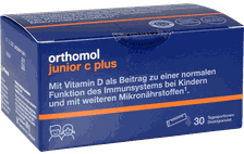 ORTHOMOL Junior C Plus paciņas, 30 gab.