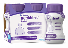 NUTRICIA Nutridrink Protein bez specifiskas garšas 125 ml dzēriens, 4 gab.
