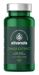SILVANOLS Chaga Extract kapsulas, 60 gab.