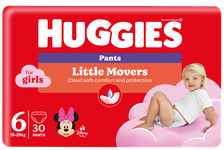 HUGGIES sauskelnės-kelnaitės, 30 vnt.