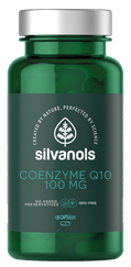 SILVANOLS Premium Coenzyme Q10 100mg kapsulas, 120 gab.